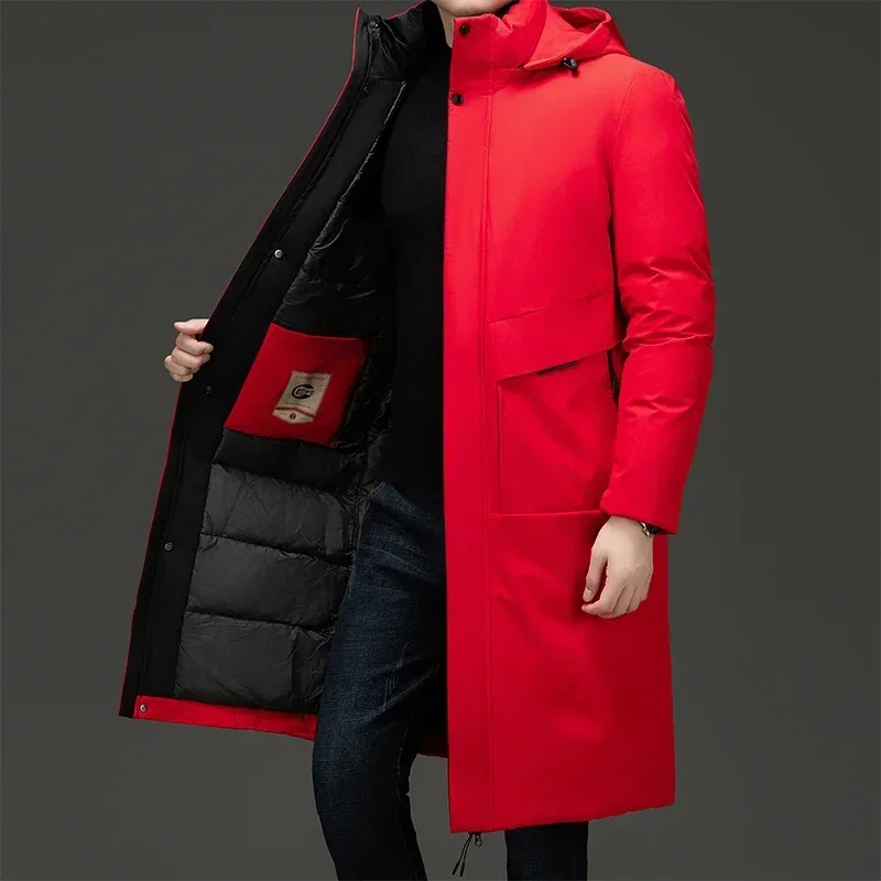 Winterparka mit warmem Futter für Männer