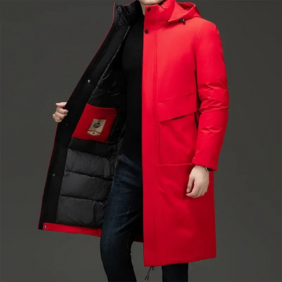 Winterparka mit warmem Futter für Männer