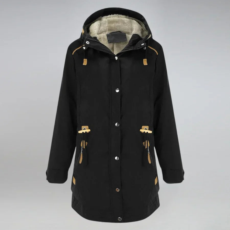 Wetterfester Kapuzenparka für Damen