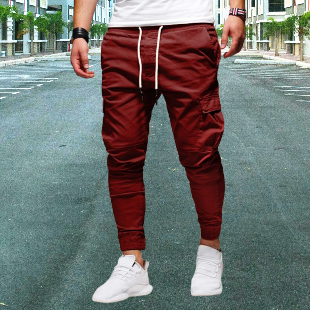 Daniel | Lässige Sporthose mit aufgesetzten Taschen