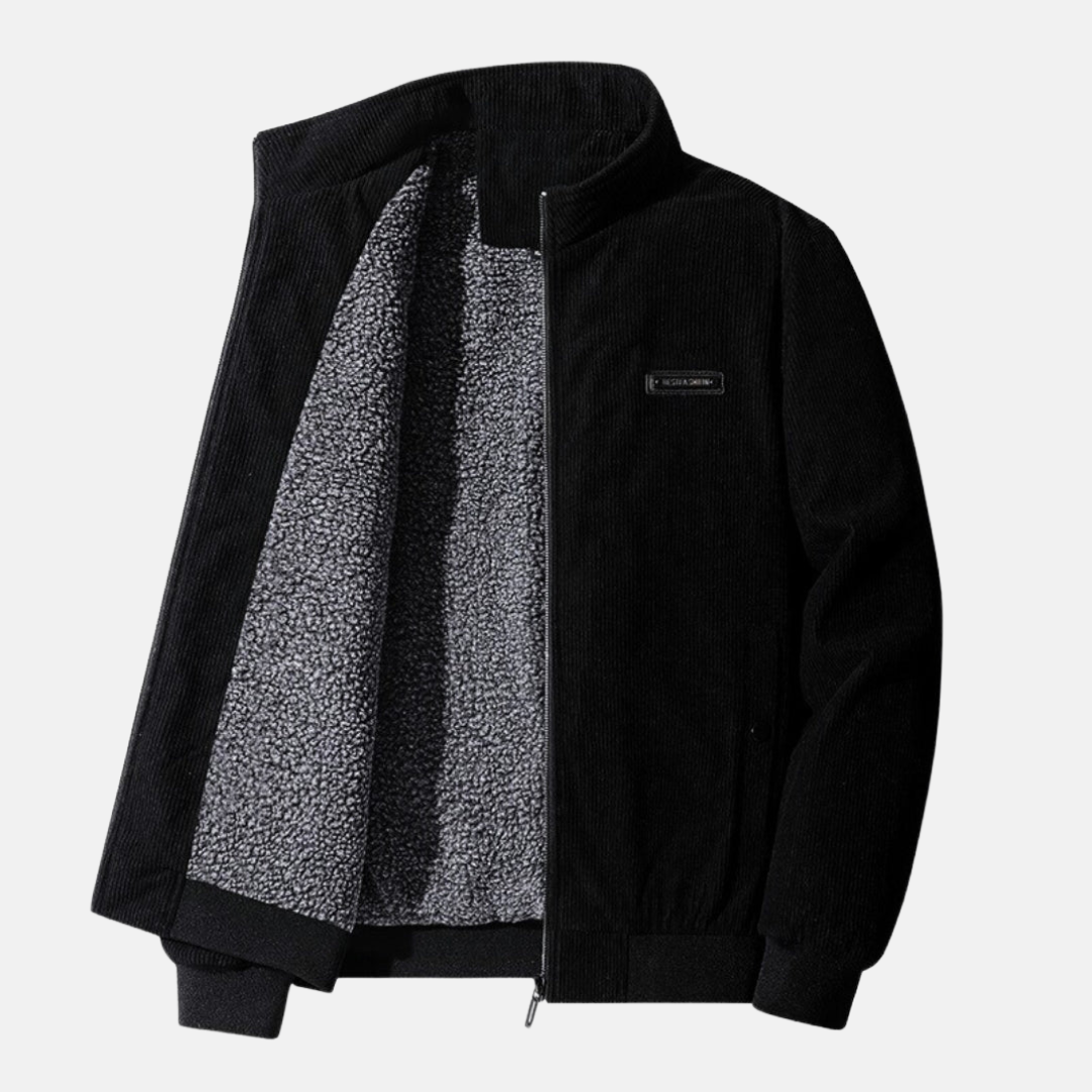Moderne Bomberjacke aus Cord für Männer
