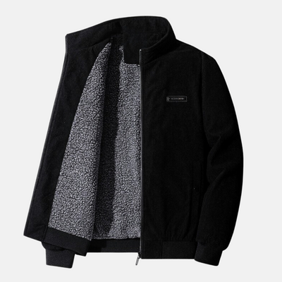 Moderne Bomberjacke aus Cord für Männer