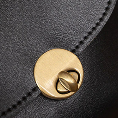 Margarete – Vintage Kussverschluss Schultertasche