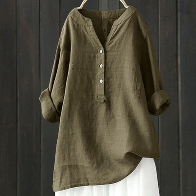 Aminta® | Button-Down-Bluse