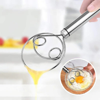BakeCraft – Professionelles dänisches Teigschneebesen für müheloses Verrühren