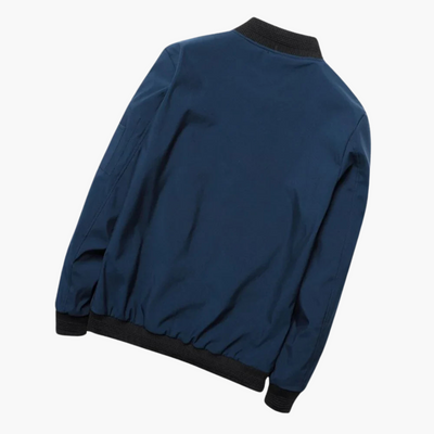 Klassische Bomberjacke für Männer - Reißverschluss und Stil