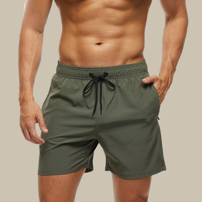 Badehose für Herren - Leichte, schnelltrocknende Badeshorts mit Stretch für den Sommer