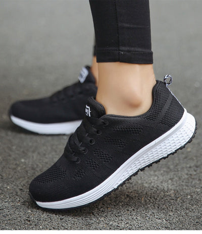 Sommerliche Sneaker für Damen - Trendy Bequeme Schuhe für breite Füße