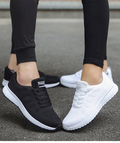 Sommerliche Sneaker für Damen - Trendy Bequeme Schuhe für breite Füße