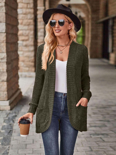 Kuschelige Winter-Strickjacke für Frauen
