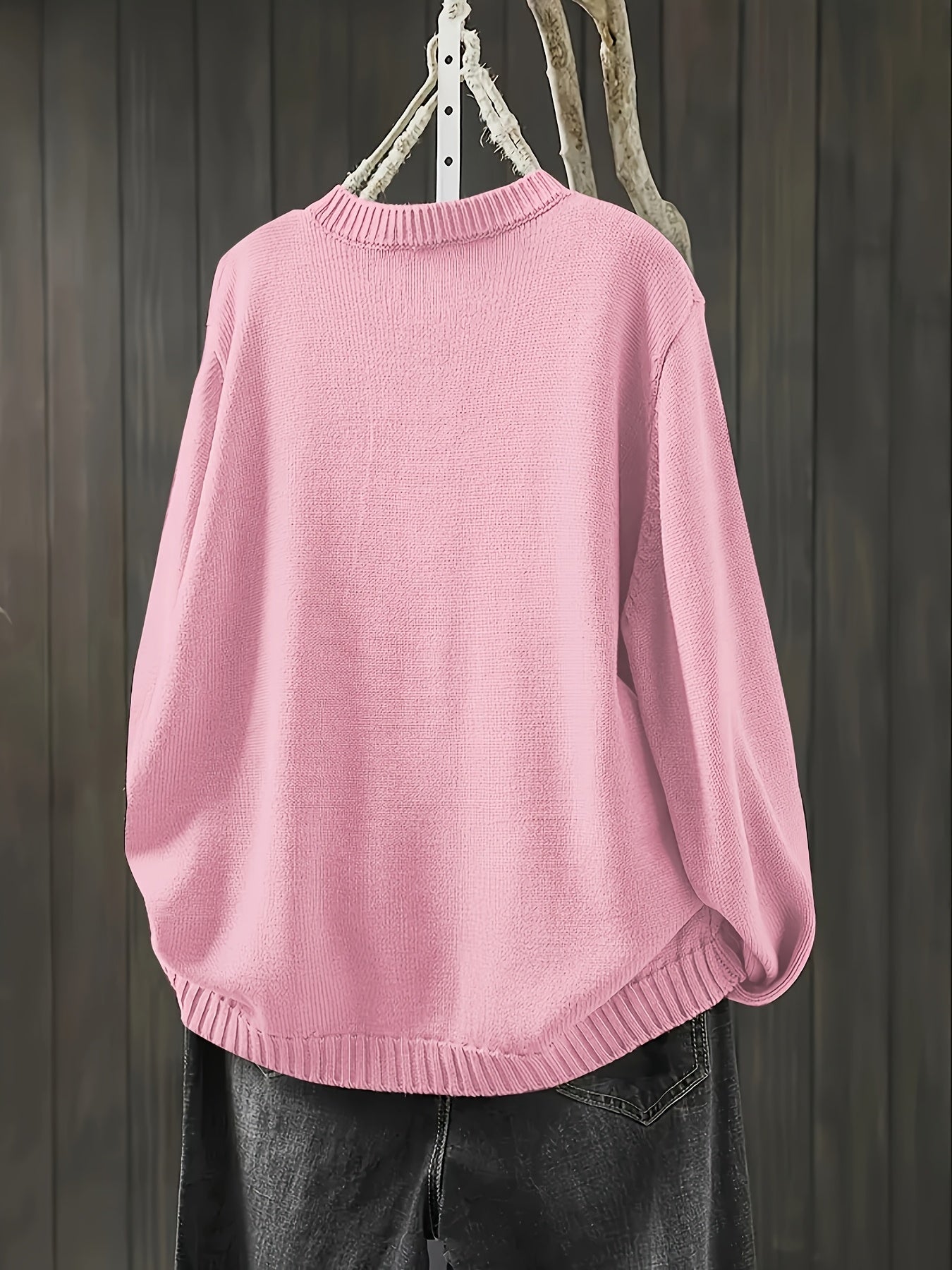 Gunilla – Strickjacke mit dekorativen Knöpfen