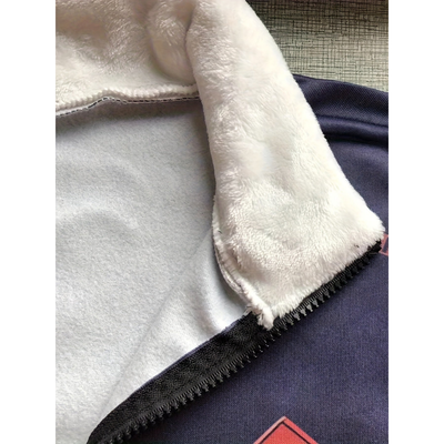 Fleecegefütterter Pullover mit Tribal-Muster für Männer