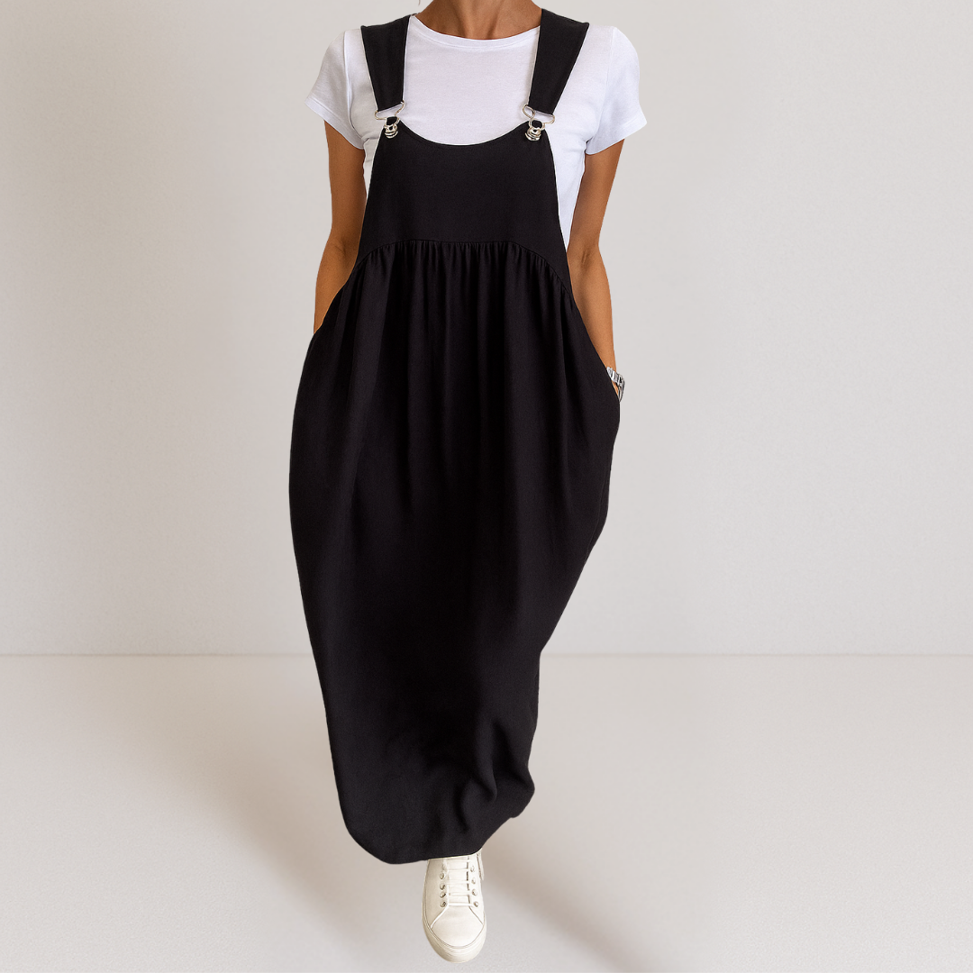 Ellis™ | Bequemer Jumpsuit mit Hosenträgern