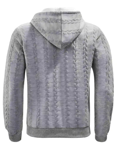 Philipp – Lässiger Kapuzenpullover Mit Reißverschluss Und Langen Ärmeln