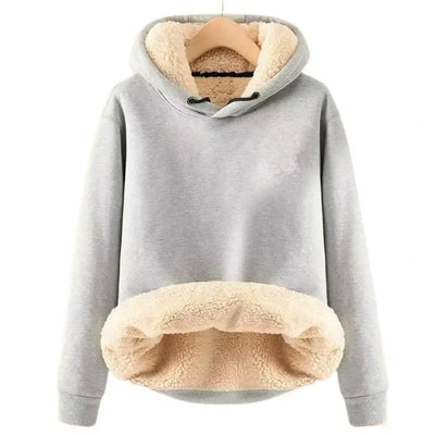 Lässige Sherpa-Winterjacke für Männer