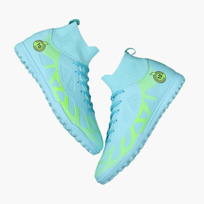 Unisex Fußballschuhe mit Stollen Sohle und Strick Kragen