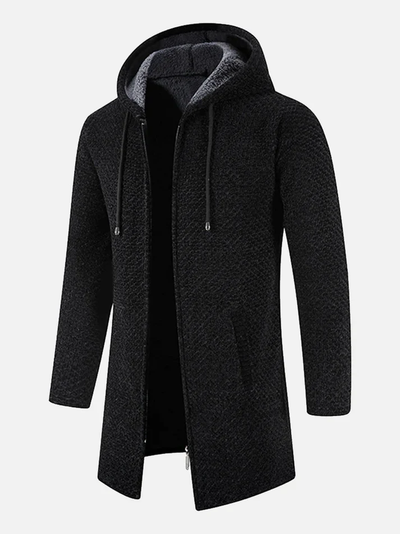 Kuschelige Jacke mit Fleece-Futter für Männer