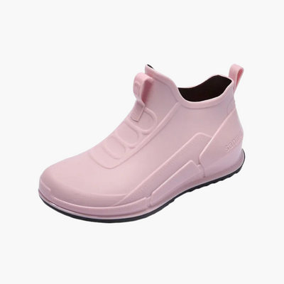 Damen Slipper Stiefel mit geschlossenem Schaft