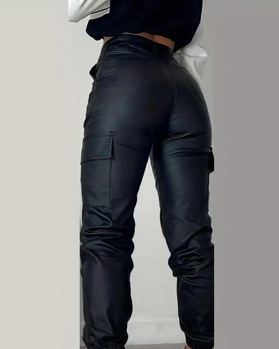 Baya® | Lässige schwarze Cargohose