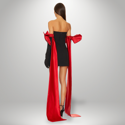 Milena™ | Statement-Kleid mit Schleife