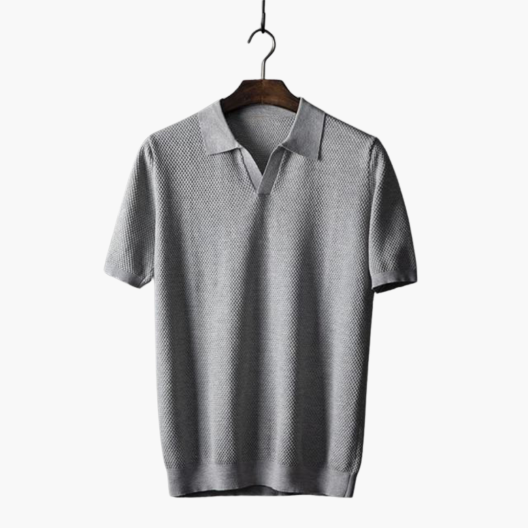 Klassisches Poloshirt für Herren - Kurzarm Basic Look