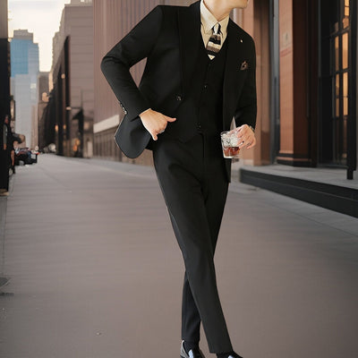 Herren Premium Hochzeitsgast Anzug | Dreiteilig