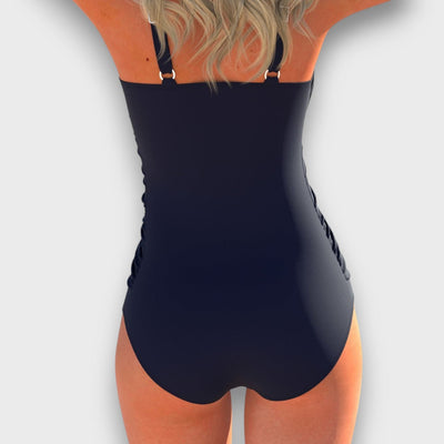 Olympe – Badeanzug mit plissierter Silhouette