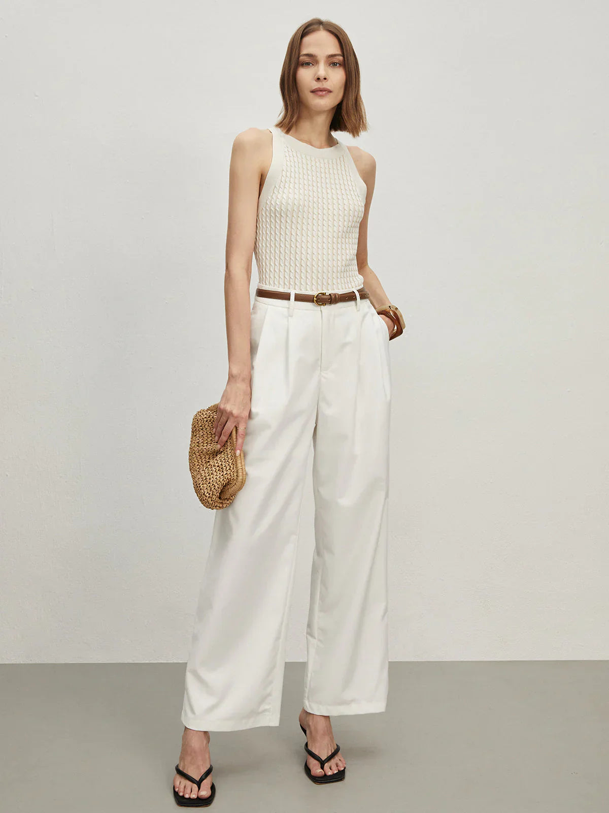 Strick-Tanktop | Strukturmuster | Zeitloser Chic