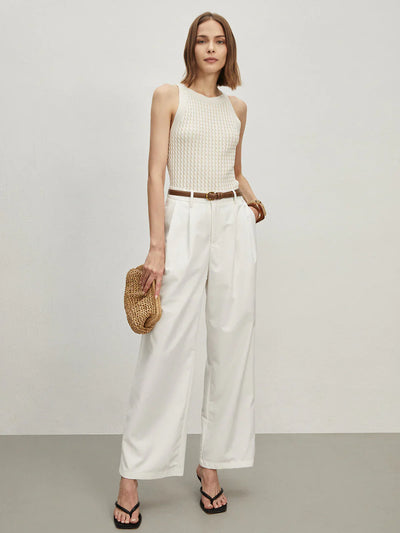 Strick-Tanktop | Strukturmuster | Zeitloser Chic