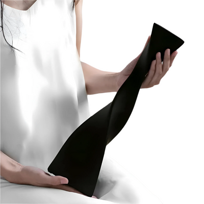 SpiralElegance Keramikvase – Modernes Spiraldesign