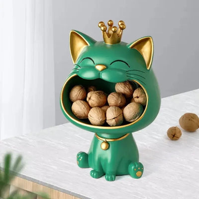 WhiskerVault Dekorative Katzenaufbewahrungsbox