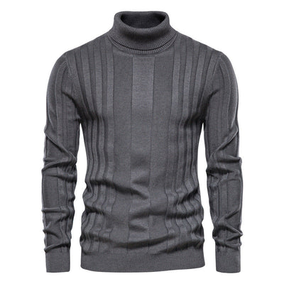 Eleganter Rollkragenpullover für Herren