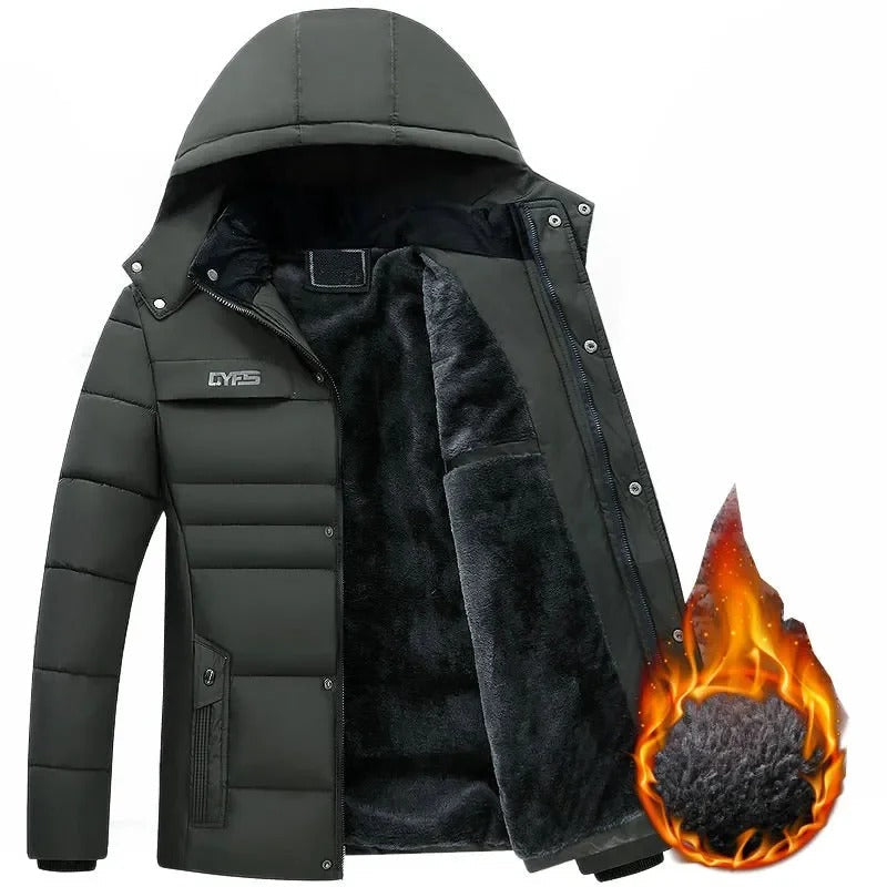 Winddichte Outdoor-Winterjacke für Herren