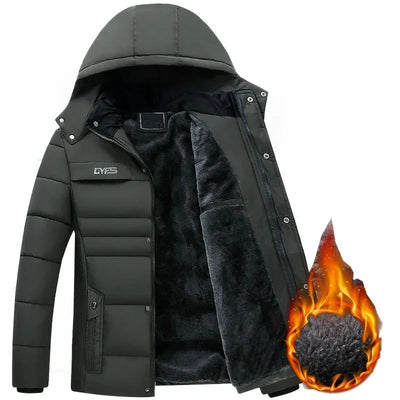 Winddichte Outdoor-Winterjacke für Herren