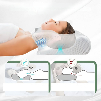 5-in-1-Memory-Foam-Kissen – Nacken- und Schulterstütze für Rücken-, Seiten- und Bauchschläfer