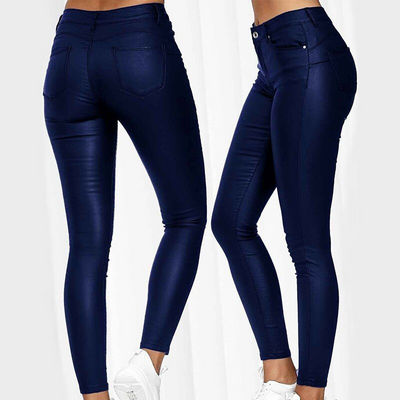 Trendige stretchige Skinny-Hose für Damen