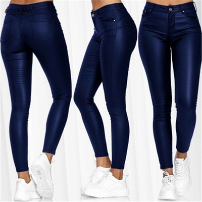 Trendige stretchige Skinny-Hose für Damen