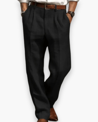 Herren Elegante Klassische Hose | Retro Nadelstreifen