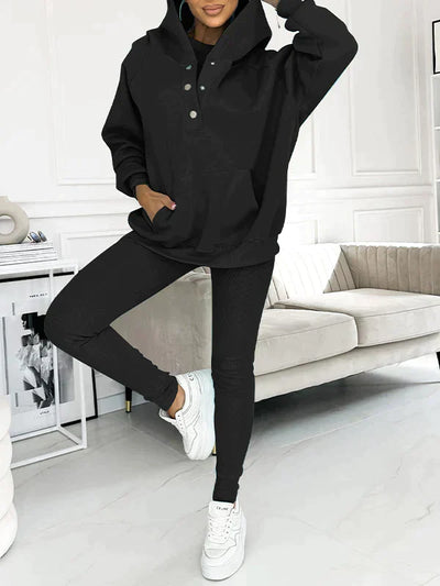 Kuschelige 3-teilige Loungewear für Damen