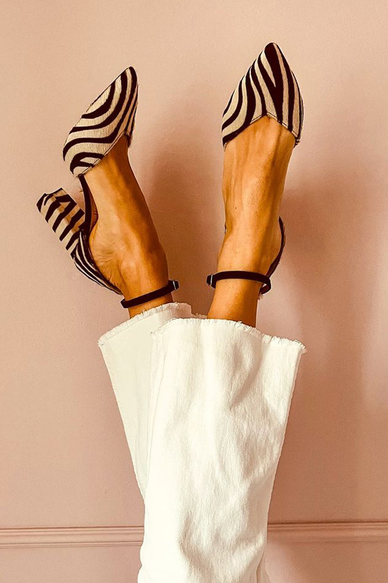 Viola™ – Pumps mit Zebra-Print