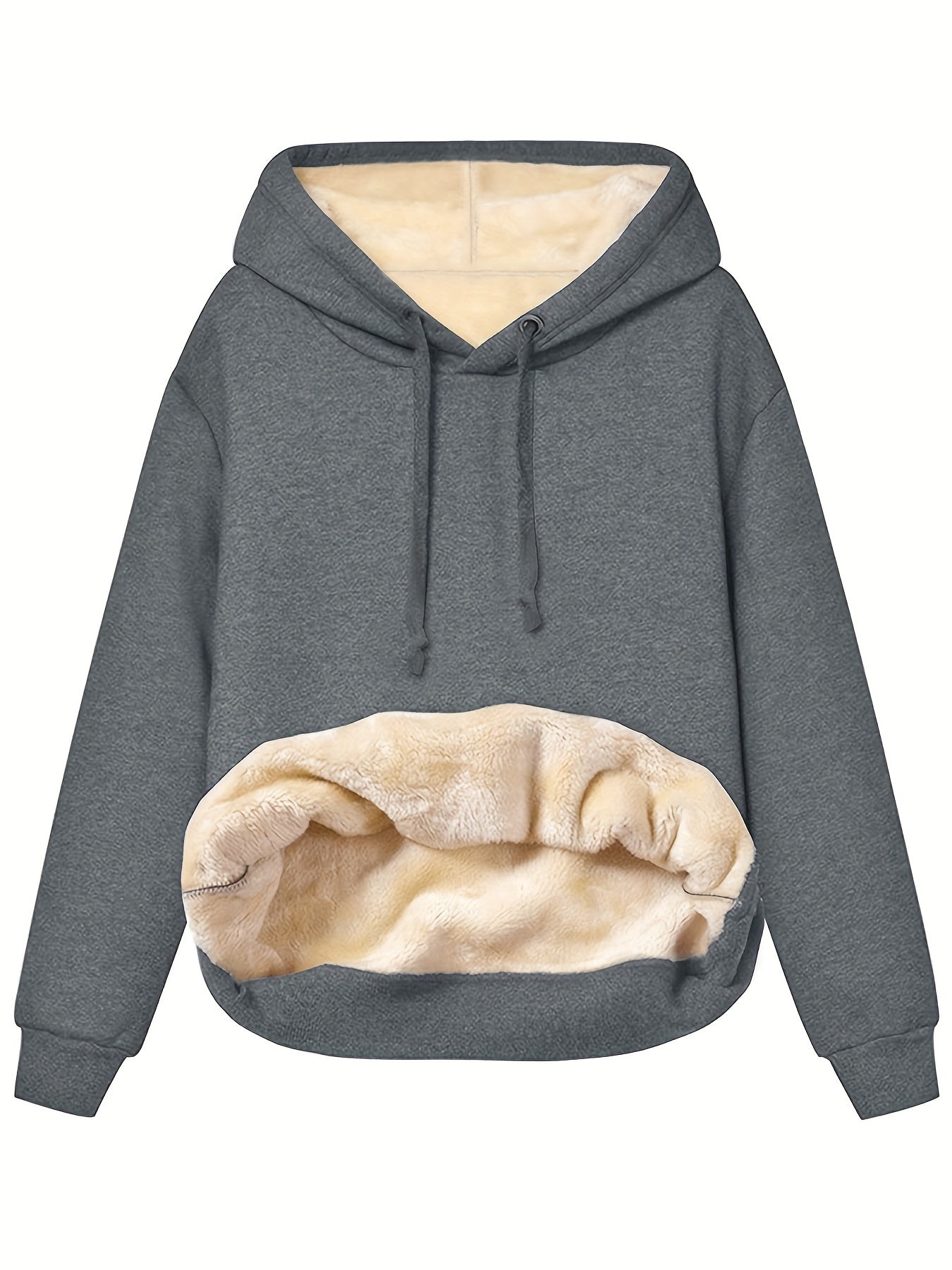 Warme Kapuzen-Winterpullover für Frauen