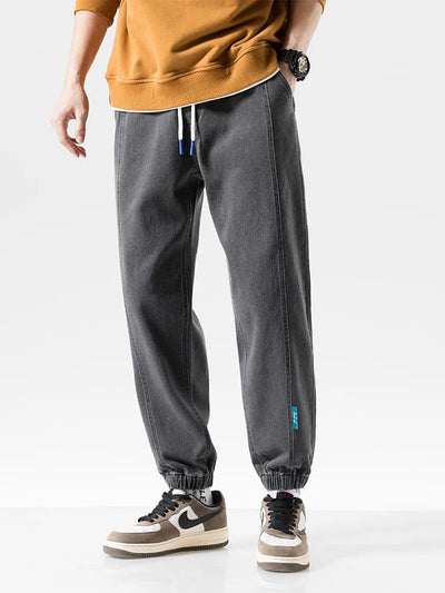 Locker Geschnittene Denim-Jogger für Männer