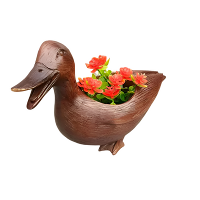 QuackBloom Keramische Enten Blumenkübel