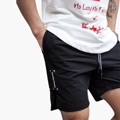 Herren Badeshorts mit Seitentaschen und elastischem Bund