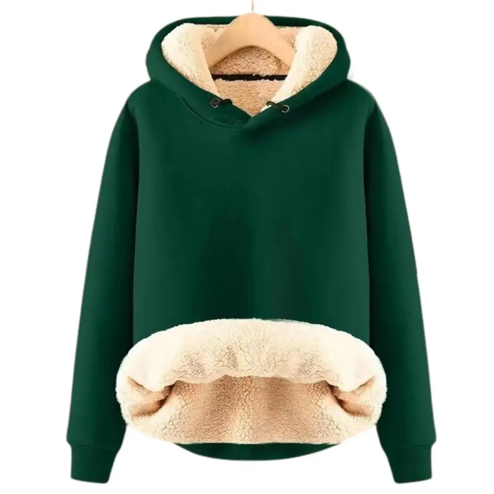 Lässige Sherpa-Winterjacke für Männer