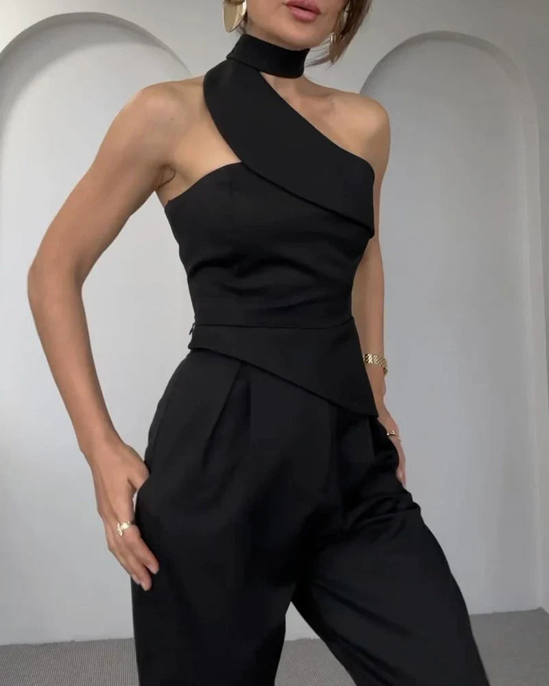 One-Shoulder-Jumpsuit | Eleganter Schnitt | Stilvoll & Modern