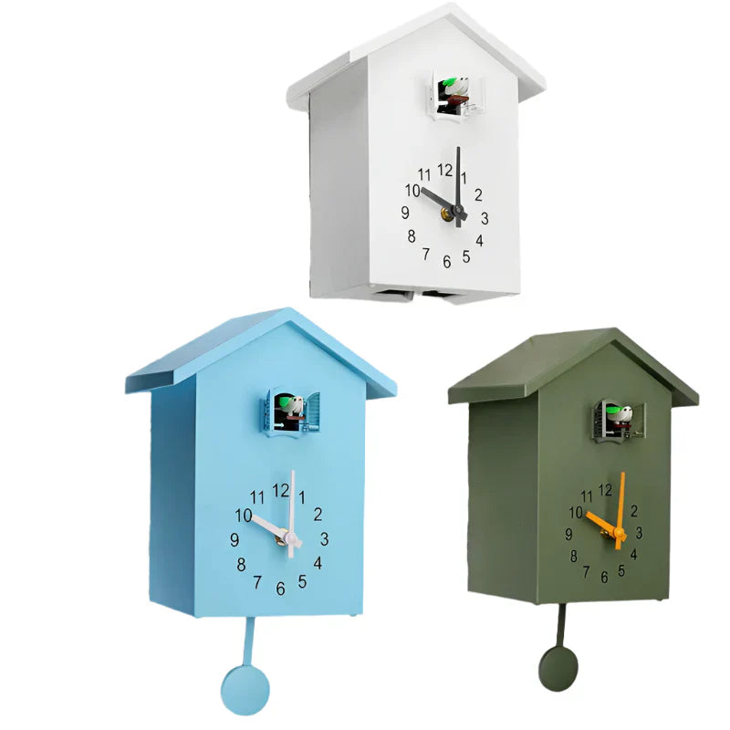 Kuckucksuhr Klassische Quarz Wanduhr für Zuhause & Büro