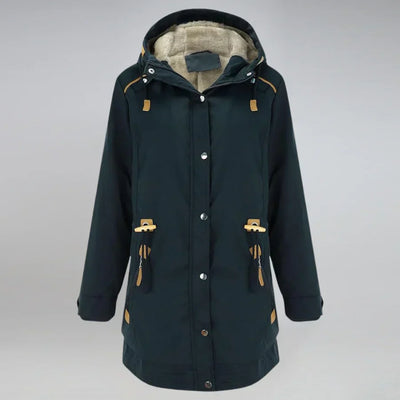 Wetterfester Kapuzenparka für Damen