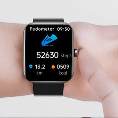 David GlucoTrack Smartwatch – Blutzuckermessgerät mit Pulsmessung, GPS und Fitness-Tracking