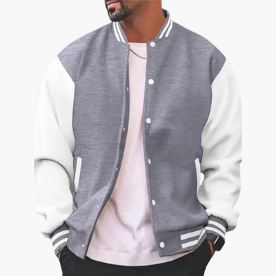 Varsity Bomberjacke für Herren - Leichte Sommer Collegejacke